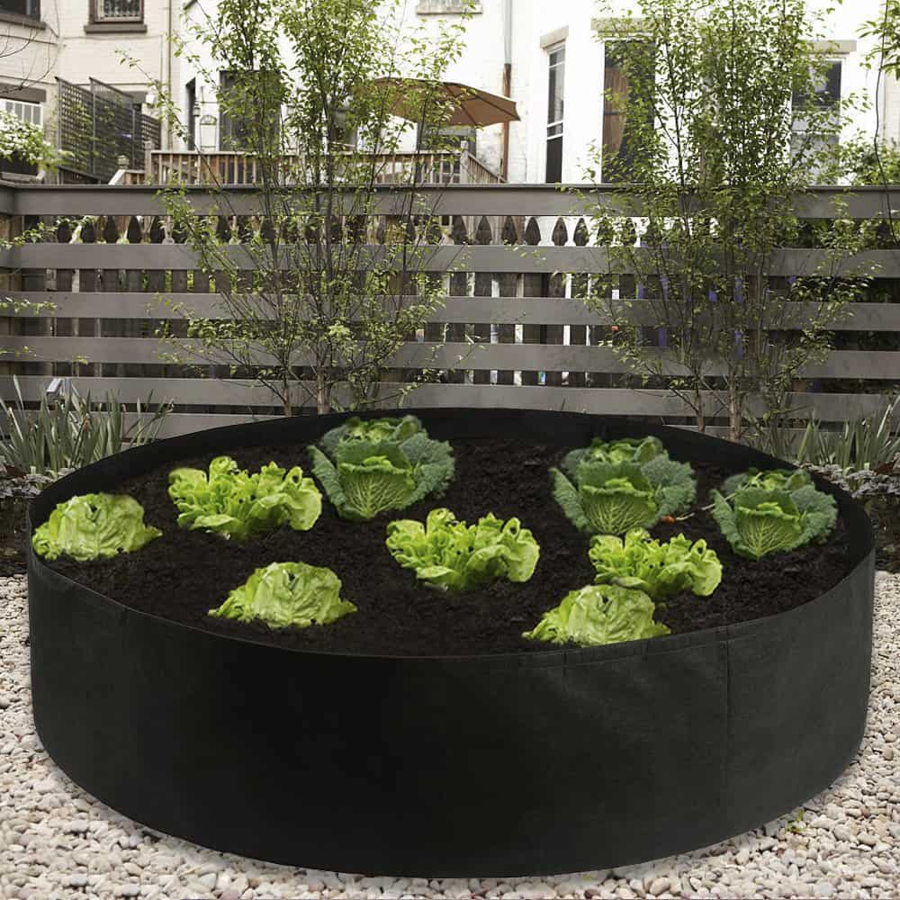 Portable raised garden bed