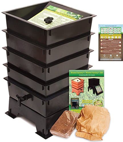 Worm bin for indoor vermicomposting