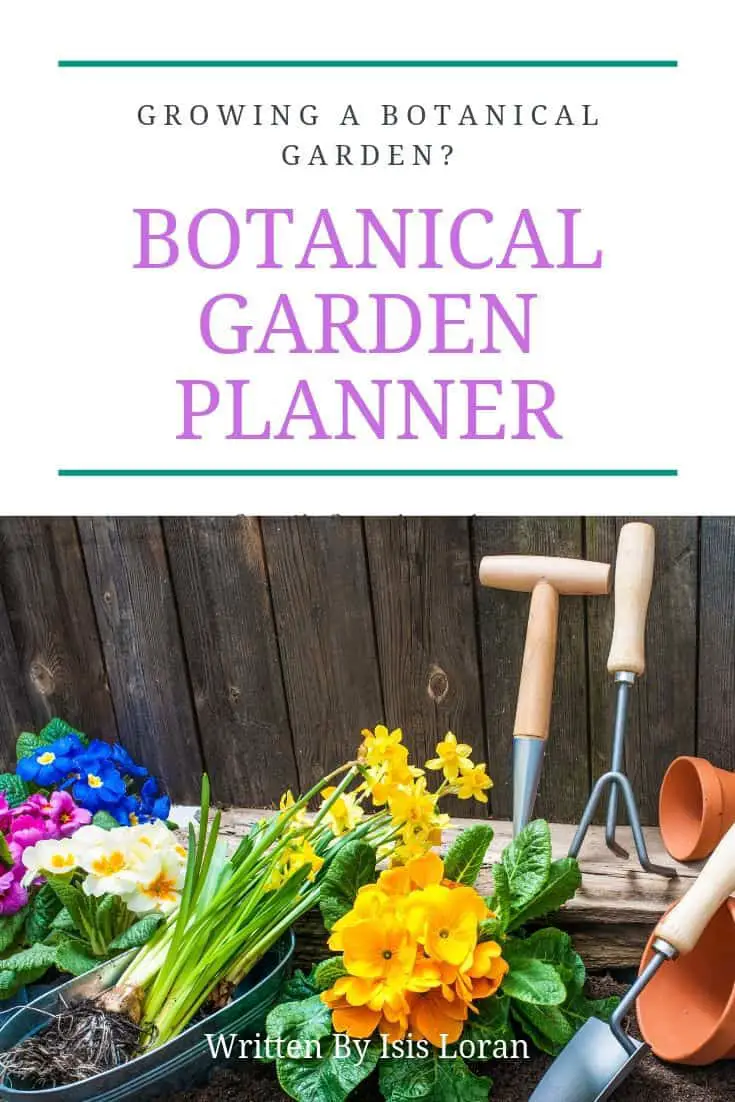 botanical garden planner