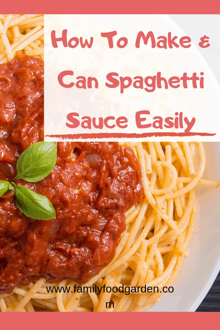 How to make a can spaghetti sauce easily